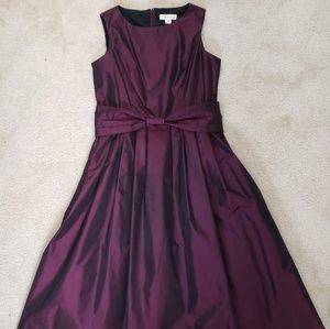 Gorgeous Taffeta Semi-Formal Midi Dress